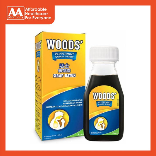 Woods' Peppermint Cough Syrup Adult 100mL