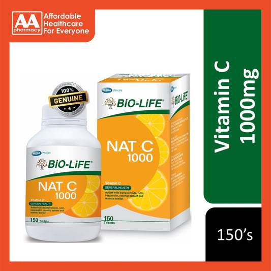 Bio-Life Nat C 1000mg Tablet 150's