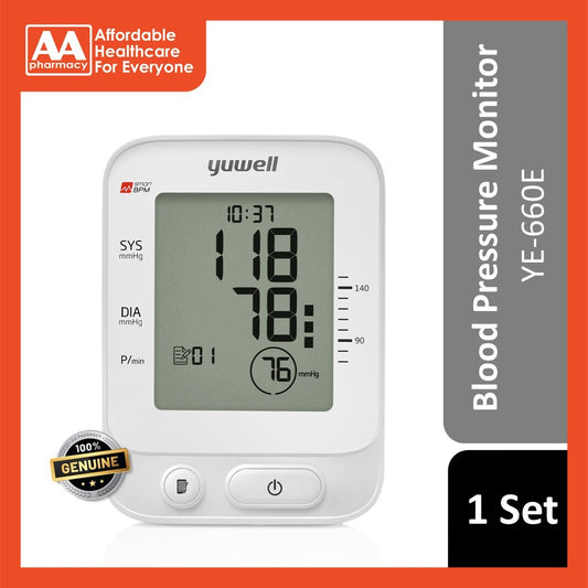 Yuwell Electronic Blood Pressure Monitor Ye-660E  [5 Year Warranty]