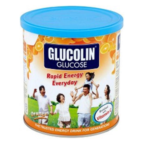 Glucolin Glucose Drink 420g (Orange Flavour)