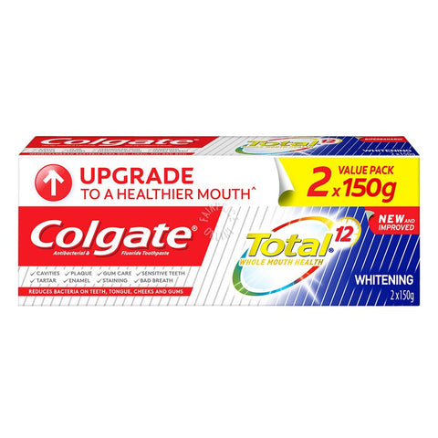 Colgate Total Professional Whitening Gel 2x150g