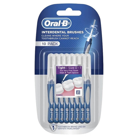 Oral-B Interdental Brushes 10's (Tight Size 0-1)