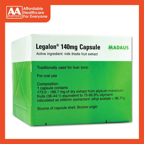 Legalon Milk Thistle 140mg Capsule 100's