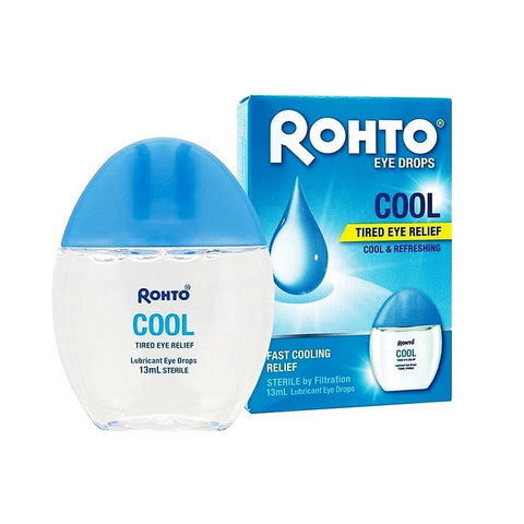 Rohto Cool & Refreshing Eye Drops -Tired Eye Relief 13mL