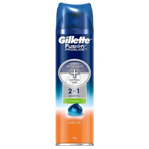 Gillette Shave Gel- Fusion Proglide Cooling Gel 195g