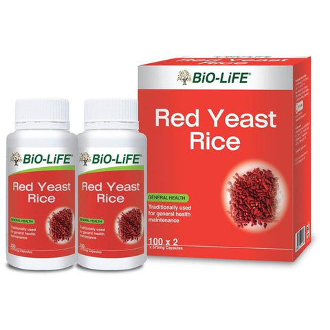 Bio-Life Red Yeast Rice Capsule 2x100's