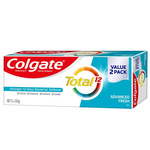 Colgate Advanced Fresh Gel Twinpack 2x150g