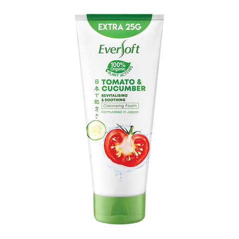 Eversoft Tomato And Cucumber Cleansing Foam 195g