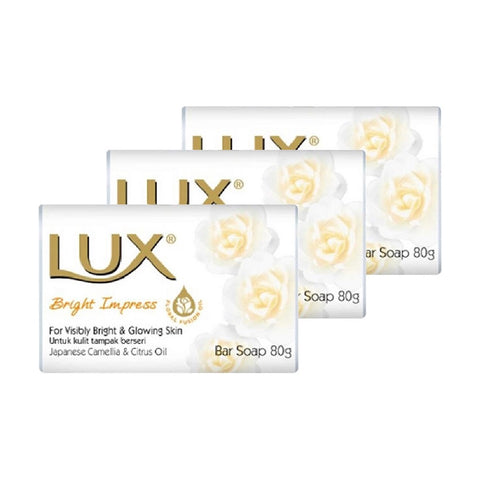 Lux Soap Bar 3x80g (Bright Impress)