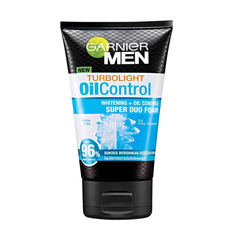 Garnier Men Oil Control Super Duo Foam 100mL