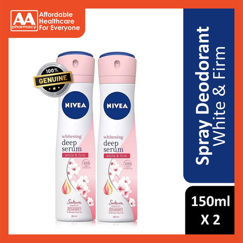 Nivea Deodorant Female Sakura Spray Twin Pack 2x150mL