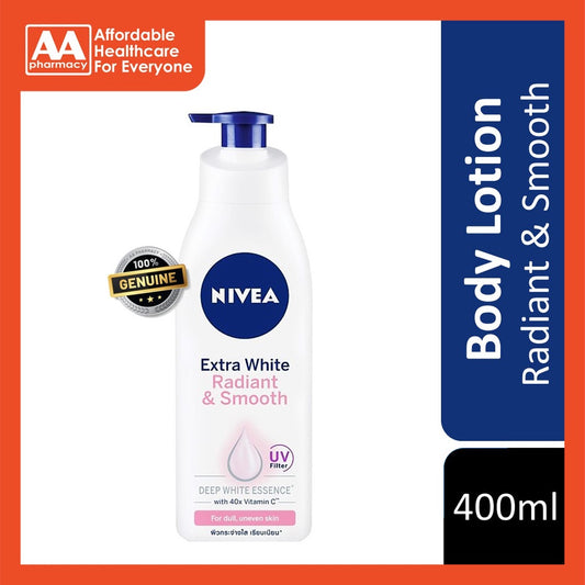 Nivea Extra White Radiant & Smooth Lotion 400mL