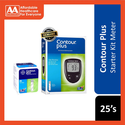 Contour Plus Starter Kit Meter + 25's