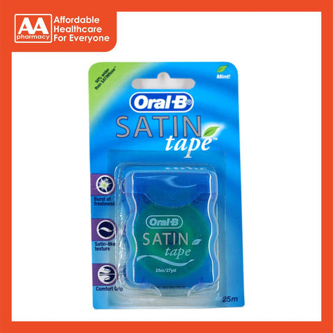 Oral-B Satin Tape (Mint) 25M/27Y