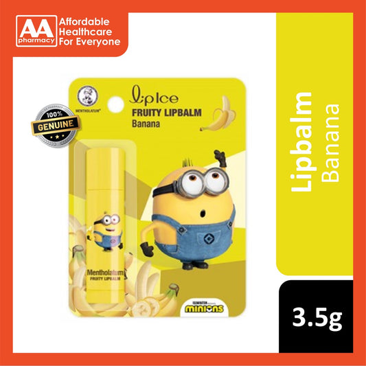 Lipice Fruity Lipbalm (Banana)-Minion Edition 3.5g