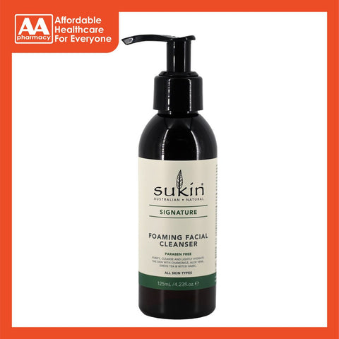 Sukin Signature Foaming Facial Cleanser (Pump) 125mL