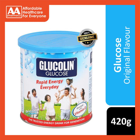 Glucolin Glucose Drink 420g (Original Flavour)