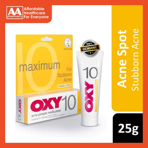 Oxy 10 Lotion Acne Spot Stubborn Acne 25g