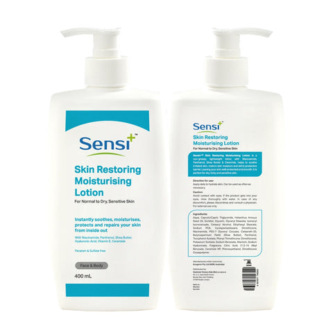 Sensi+ Skin Restoring Moisturising Lotion 400mL