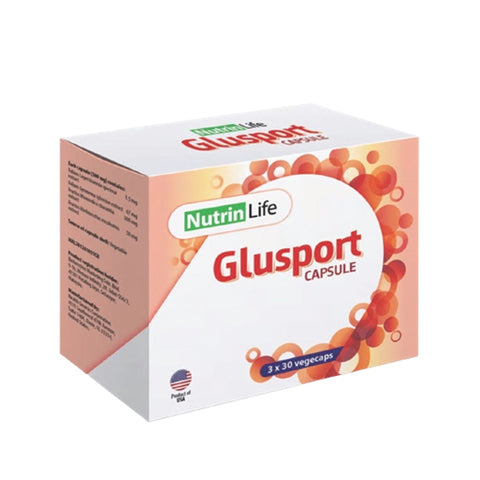 NutrinLife Glusport Vegecapsule 3x30’s