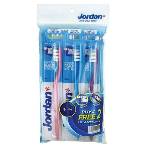 Jordan Toothbrush Smile 2+1 Soft/Medium