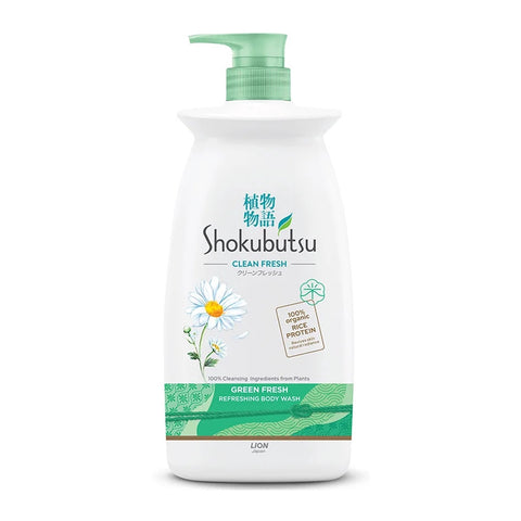 Shokubutsu Body Wash Green Fresh 900g