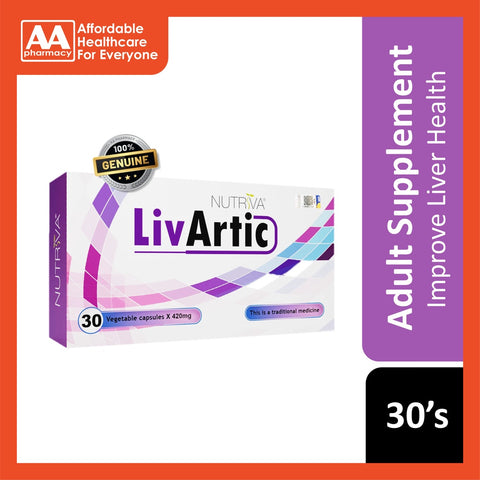 Nutriva Livartic Capsules (30’S)