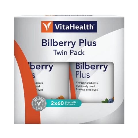 Vitahealth Bilberry & Marigold Plus Vegecapsule 2x60's