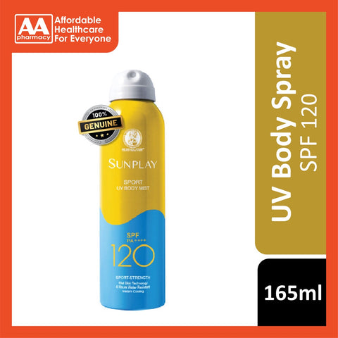 Sunplay Sport UV Body Mist SPF120 165mL