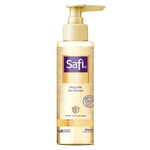 Safi Youth Gold Lifting Milk Gel Cleanser 150mL