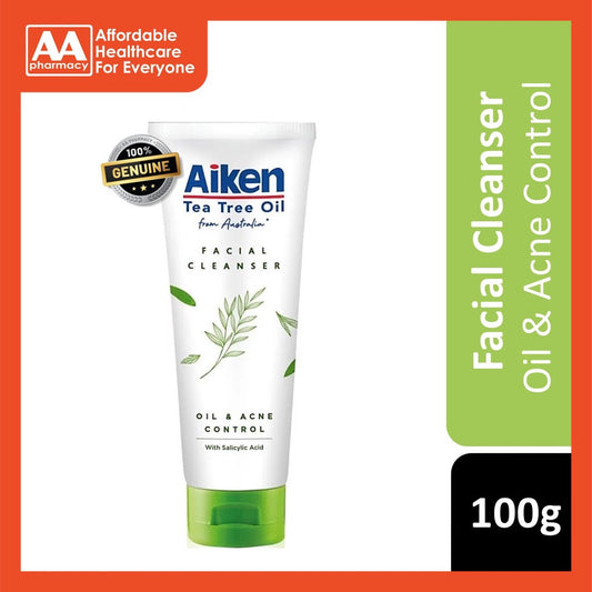 Aiken Tea Tree Oil Facial Cleanser 100g