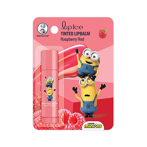 Lipice Fruity Lipbalm (Rasberry Red)-Minion Edition 3.5g