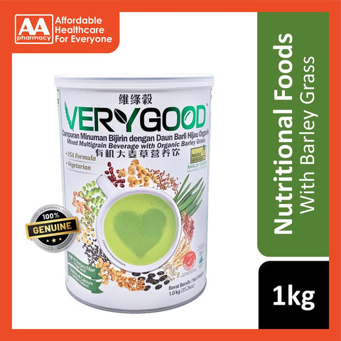 Verygood Barley Grass & Multi Natural Grains 1kg