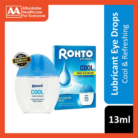 Rohto Cool & Refreshing Eye Drops -Tired Eye Relief 13mL