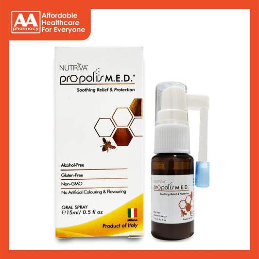 Nutriva Propolis M.E.D. Oral Spray 15mL