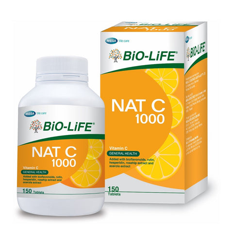 Bio-Life Nat C 1000mg Tablet 150's