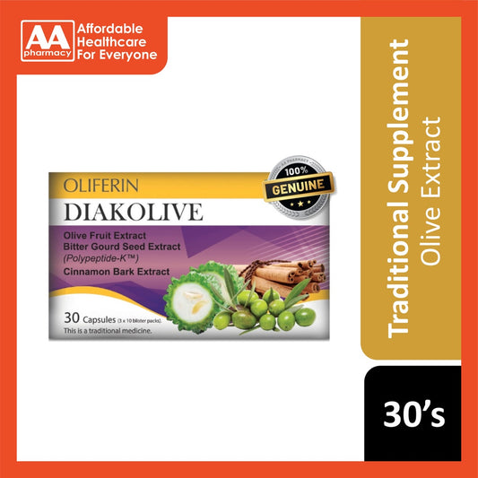 Nutriva Oliferin Diakolive Capsule 30's