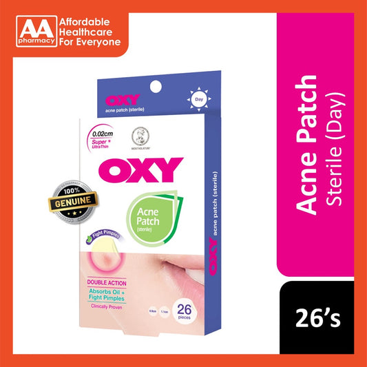 Oxy Anti Bacteria Acne Patch (0.02cm) Ultra Thin 26's