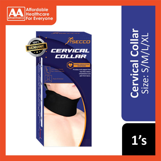 Secco Cervical Collar Support (Size S/M/L/XL)