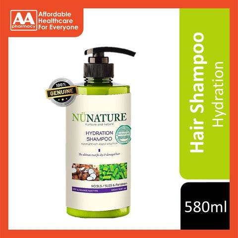 Nunature Shampoo 580mL (Limited Edition) (Hydration)