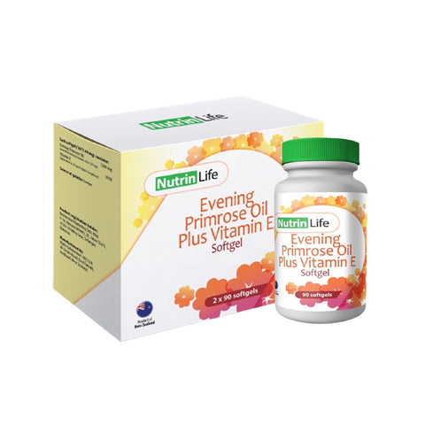 NutrinLife Evening Primrose Oil Plus Vitamin E Softgel 3x90's