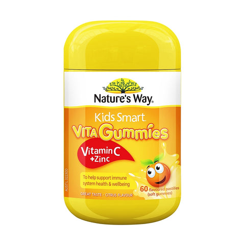 Nature's Way Kids Gummies Vitamin C + Zinc 60's