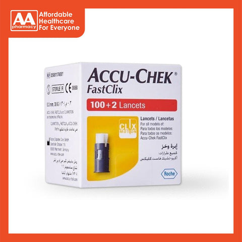 Accu-Chek Fastclix Lancet 102's