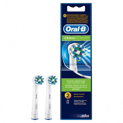 Oral-B Cross Action Brush Head Refill 2S (Eb50)