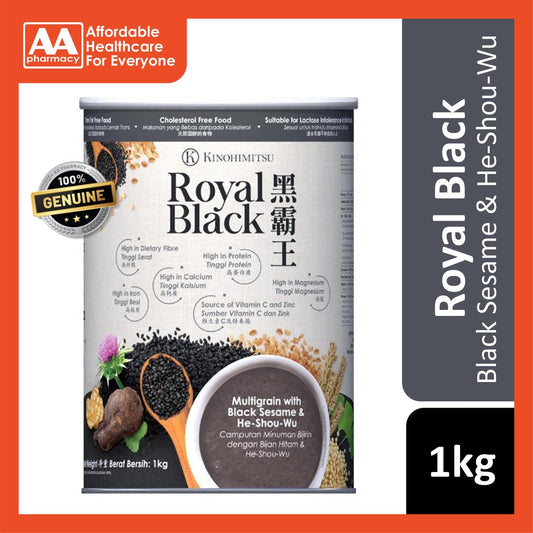 Kinohimitsu Royal Black (Multigrain With Black Sesame & He-Shou-Wu) 1kg