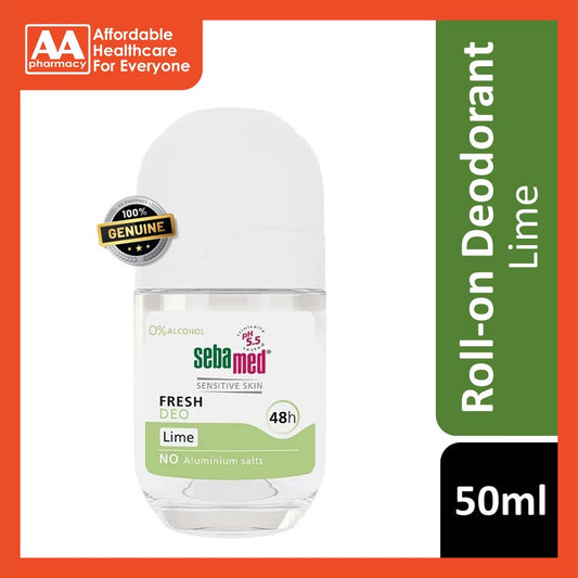 Sebamed Deodorant Roll-On (Lime) 50mL