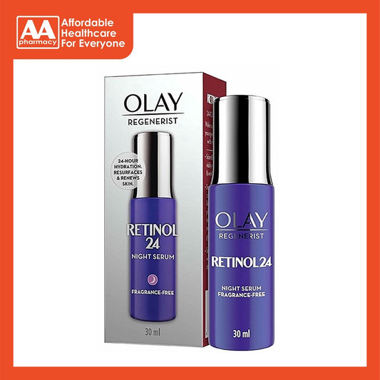 Olay Regenerist Retinol 24 Night Facial Serum 30mL