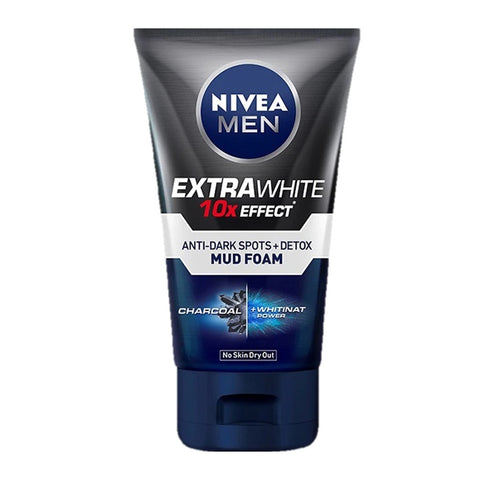 Nivea For Men Extra White Mud Cleansing Foam 100g