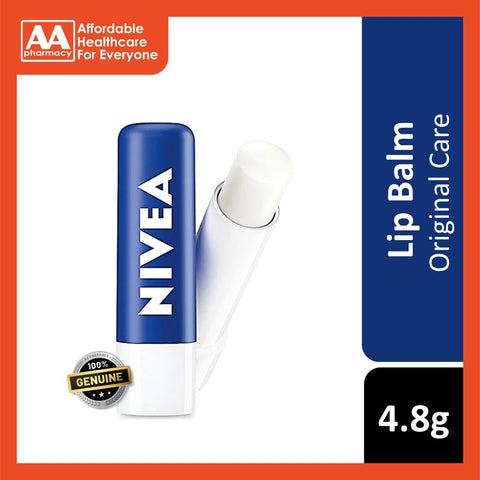 Nivea Original Care Lip Balm Long Lasting Moisture 4.8g