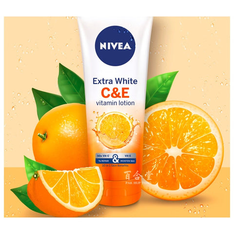 Nivea Extra White C & E Vitamin Lotion 320ml Twin Pack